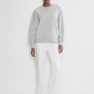 Aritzia TNA SweatFleece Cozy Fleece Boyfriend Fit Crewneck Size M